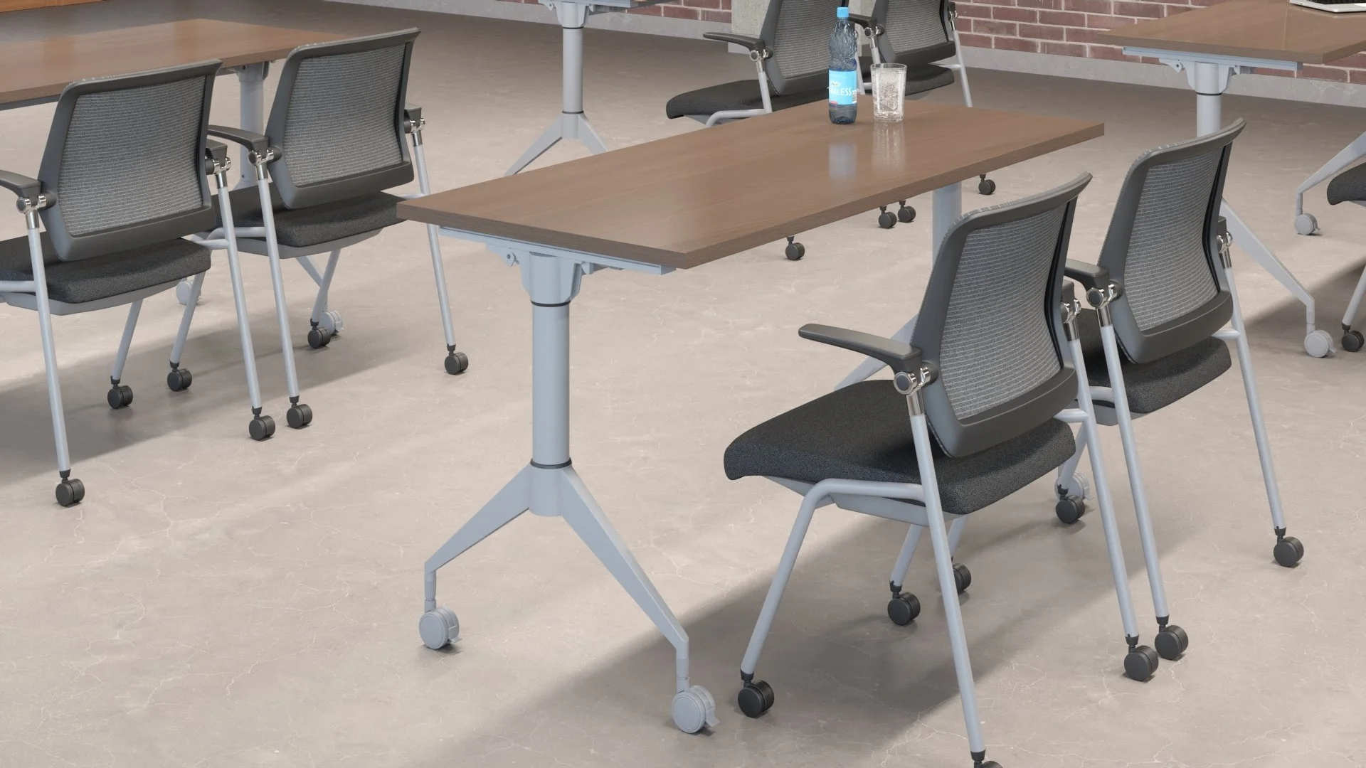 Doobi mobile nesting table — Beniia Office Furniture